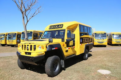 Governo federal apresenta novos modelos de ônibus escolares