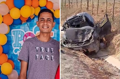 Filho de empresário de Serrinha morre ao colidir carro em vaca na BA 084 em Água Fria