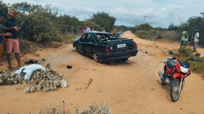 Acidentes em Araci deixam uma pessoa morta e outra gravemente ferida 