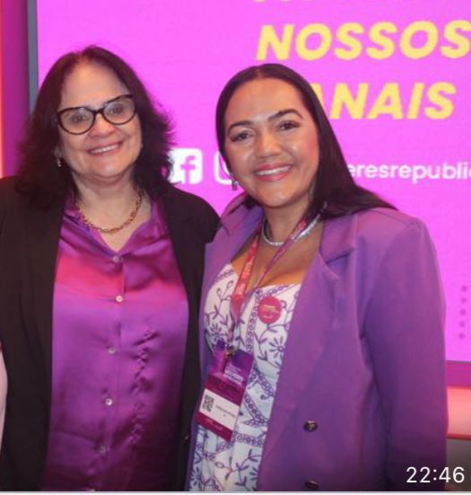 Secretária do Republicanos em Serrinha participa de encontro nacional do partido