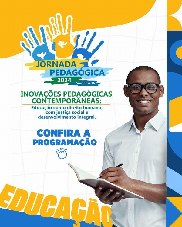 Divulgada programação da Jornada Pedagógica de Serrinha. Confira!