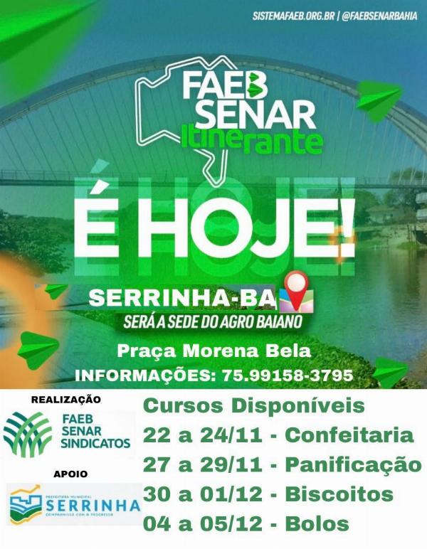 Prefeitura de Serrinha divulga cursos para produtores rurais; Confira programação